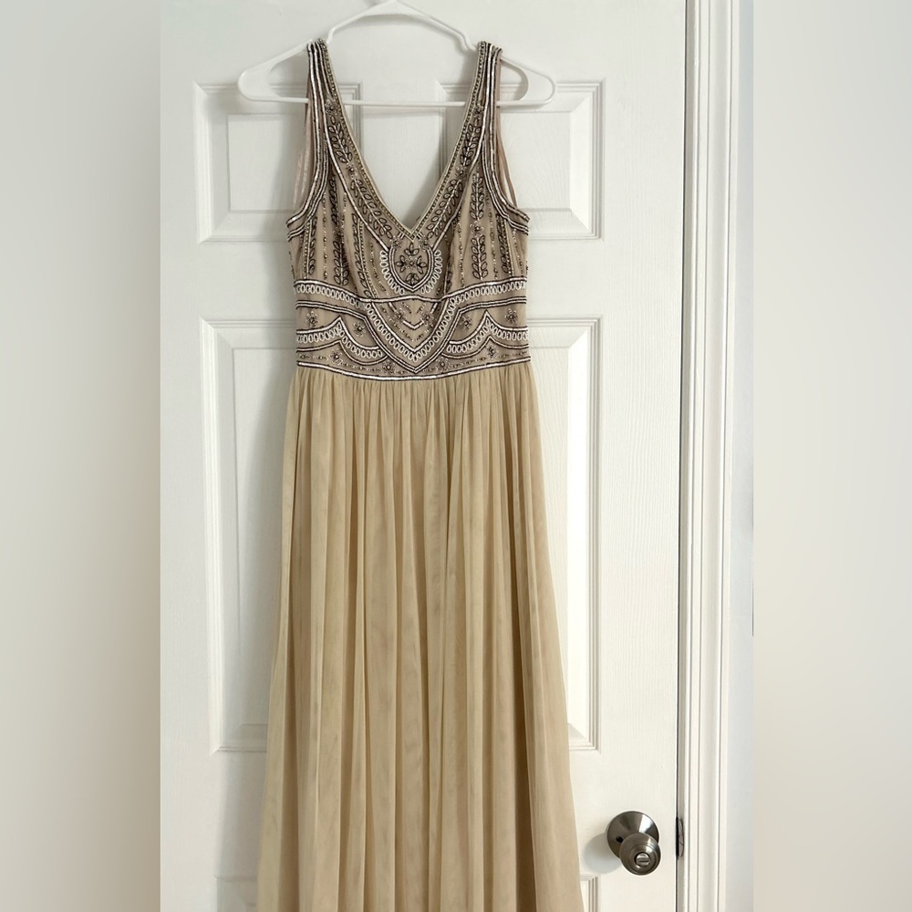 BHLDN Sterling Dress in Oyster Bridalwear